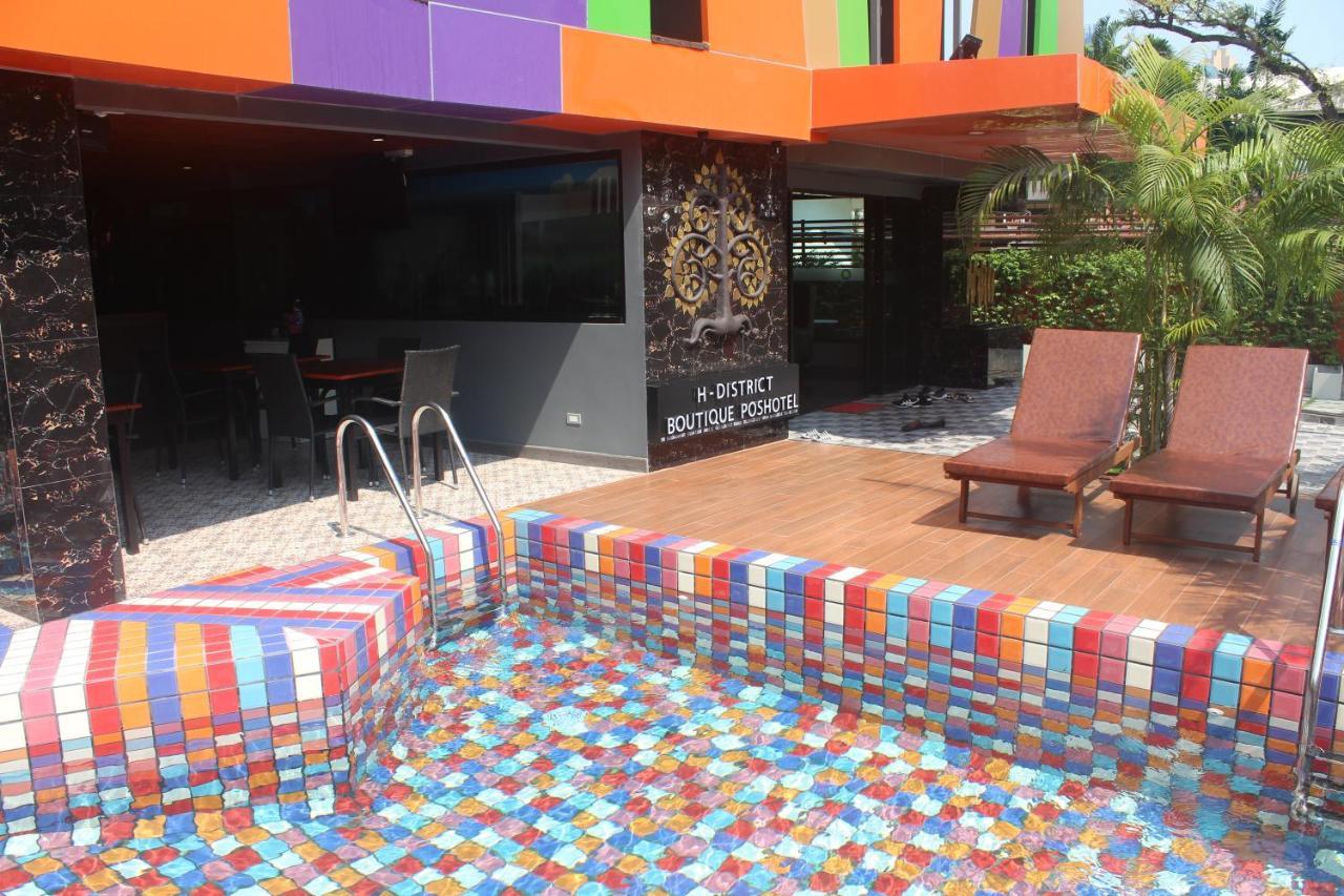 เอช-ดิสตริก บูทิก พอชโฮเต็ล Hostel กรุงเทพมหานคร ภายนอก รูปภาพ
